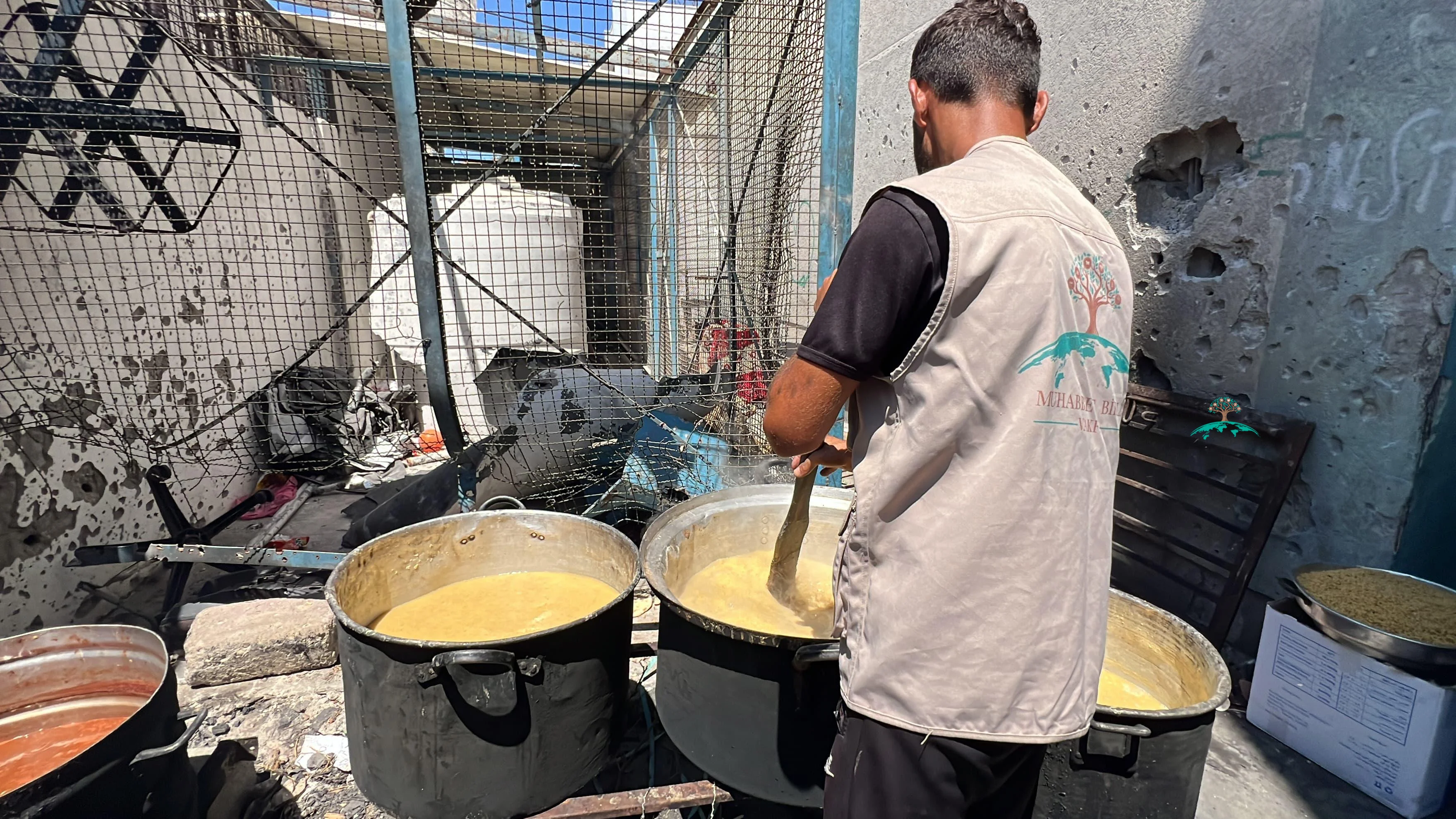 Gazze Yemek Dağıtımı